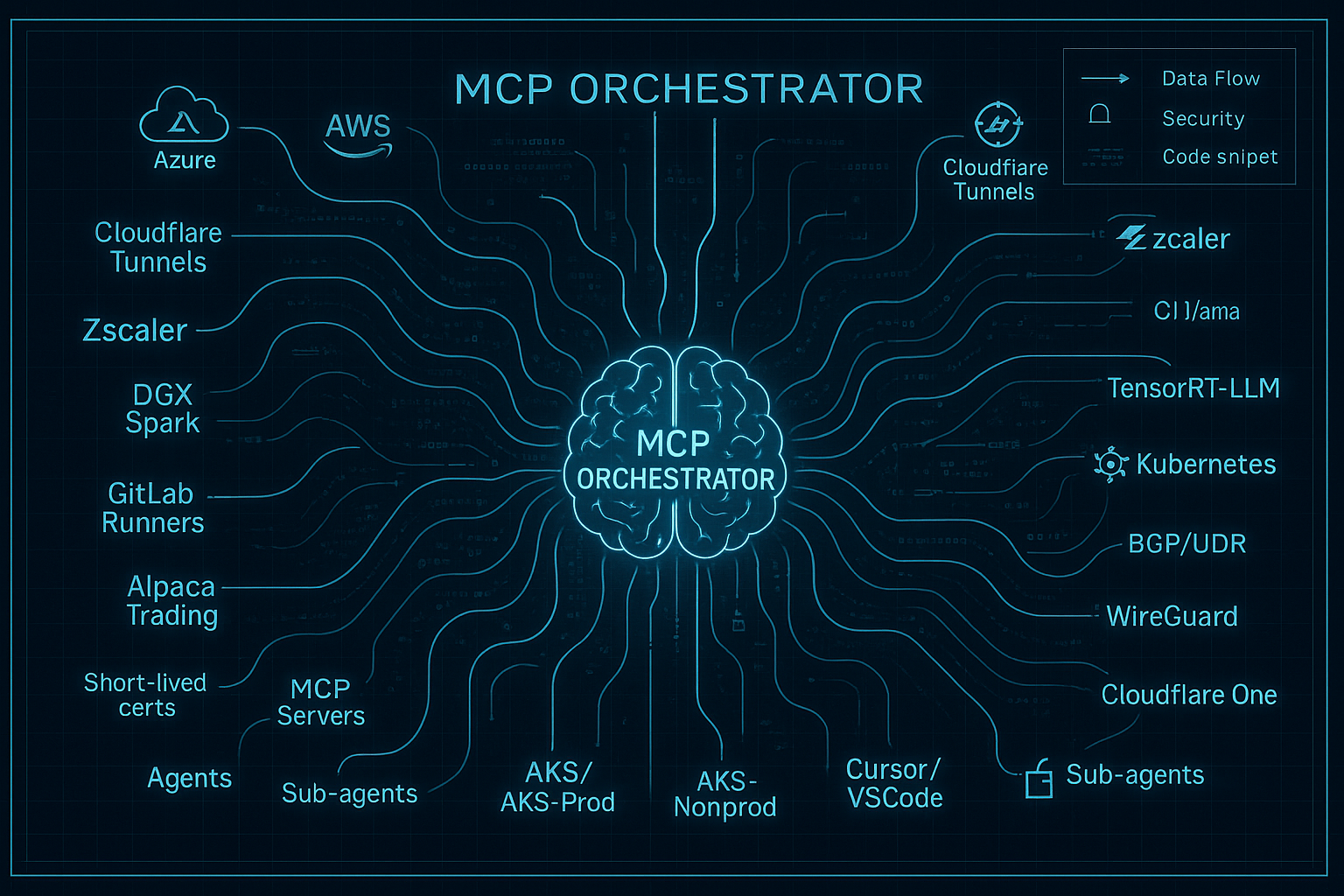 Unlocking AI Tentacles: Injecting Context Across Controlled Networks